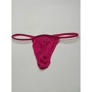 HOM Mens Thong Underwear Hot Pink String Briefs Minimalist Sexy‎ Lingerie Small